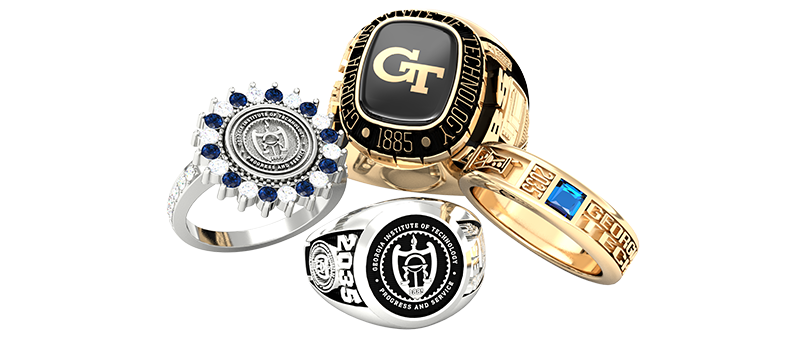 Jostens rings for GT alumni