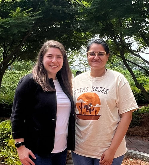Image of mentor and Mentee