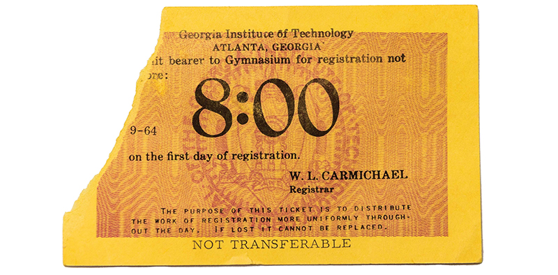 8am time ticket