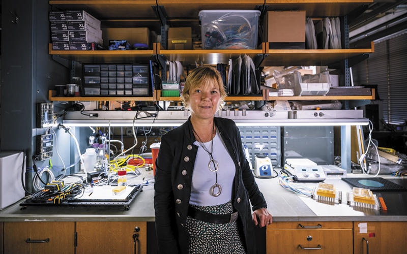 Picture of Linda Griffith in an office