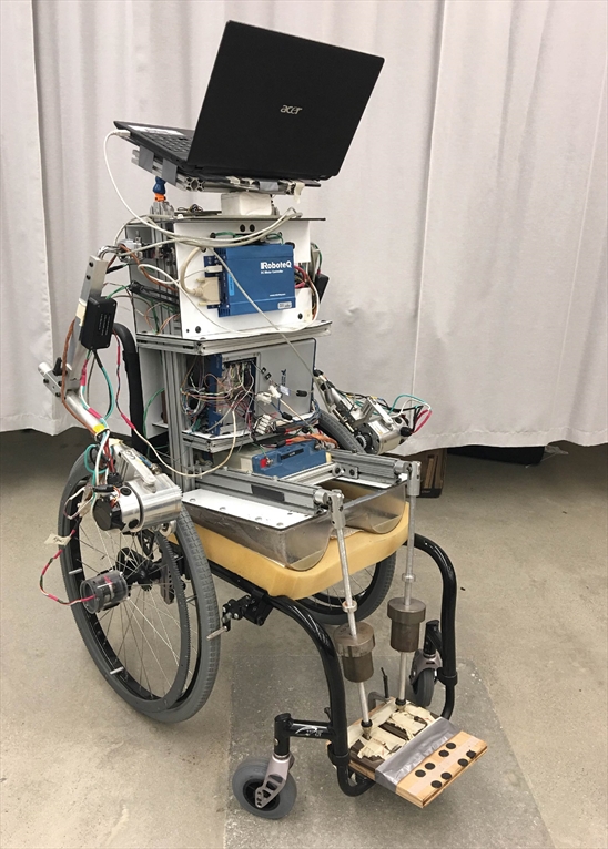 Robotic wheelchair designed by Tech student's