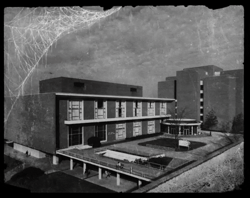 gif of GT buildings