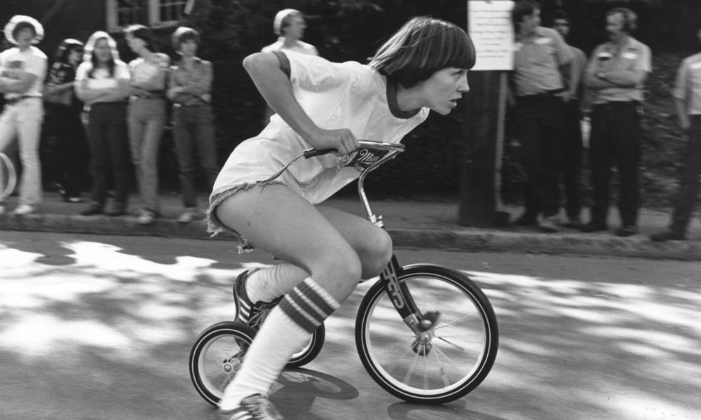 Mini 500 tricycle race tradition
