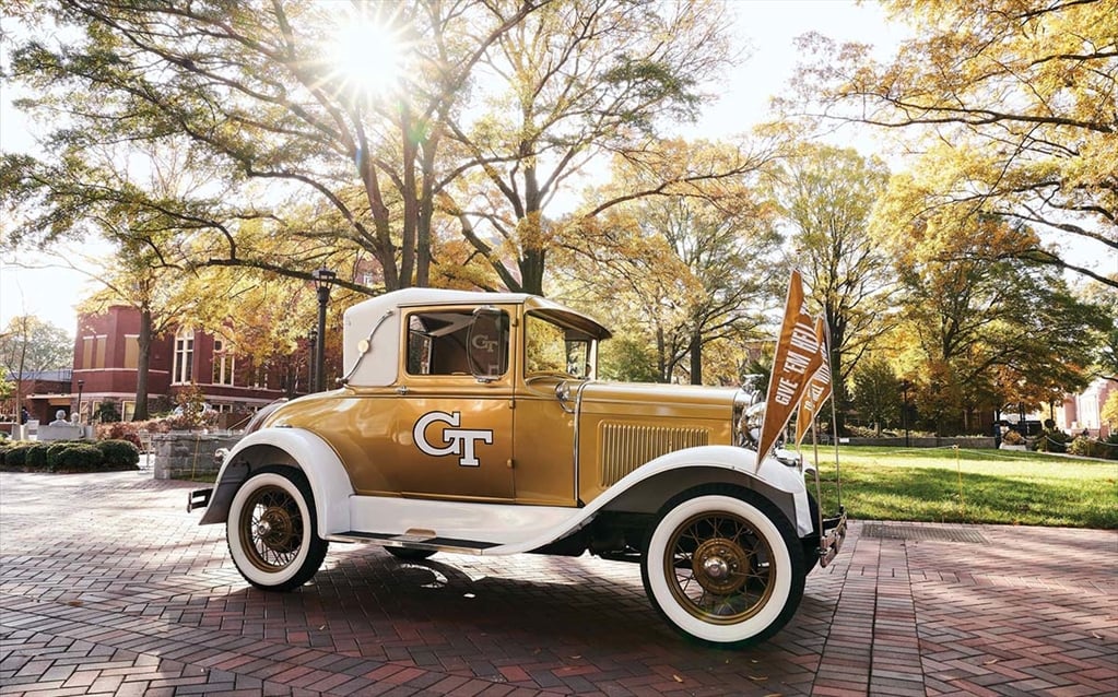 Photo of the Ramblin' Wreck